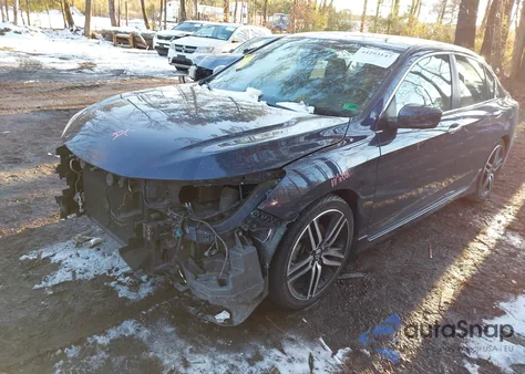 2017 Honda Accord Sport из США, поврежденный, VIN 1HGCR2F50HA170089